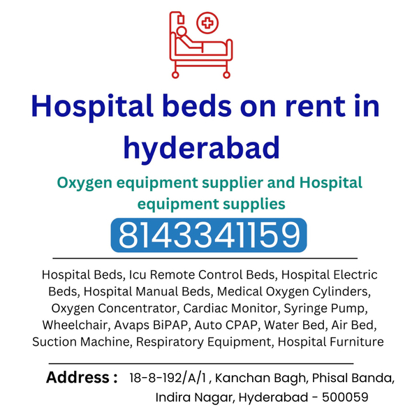 Cover photo of Hospital Beds On Rent & Sale In Hyderabad